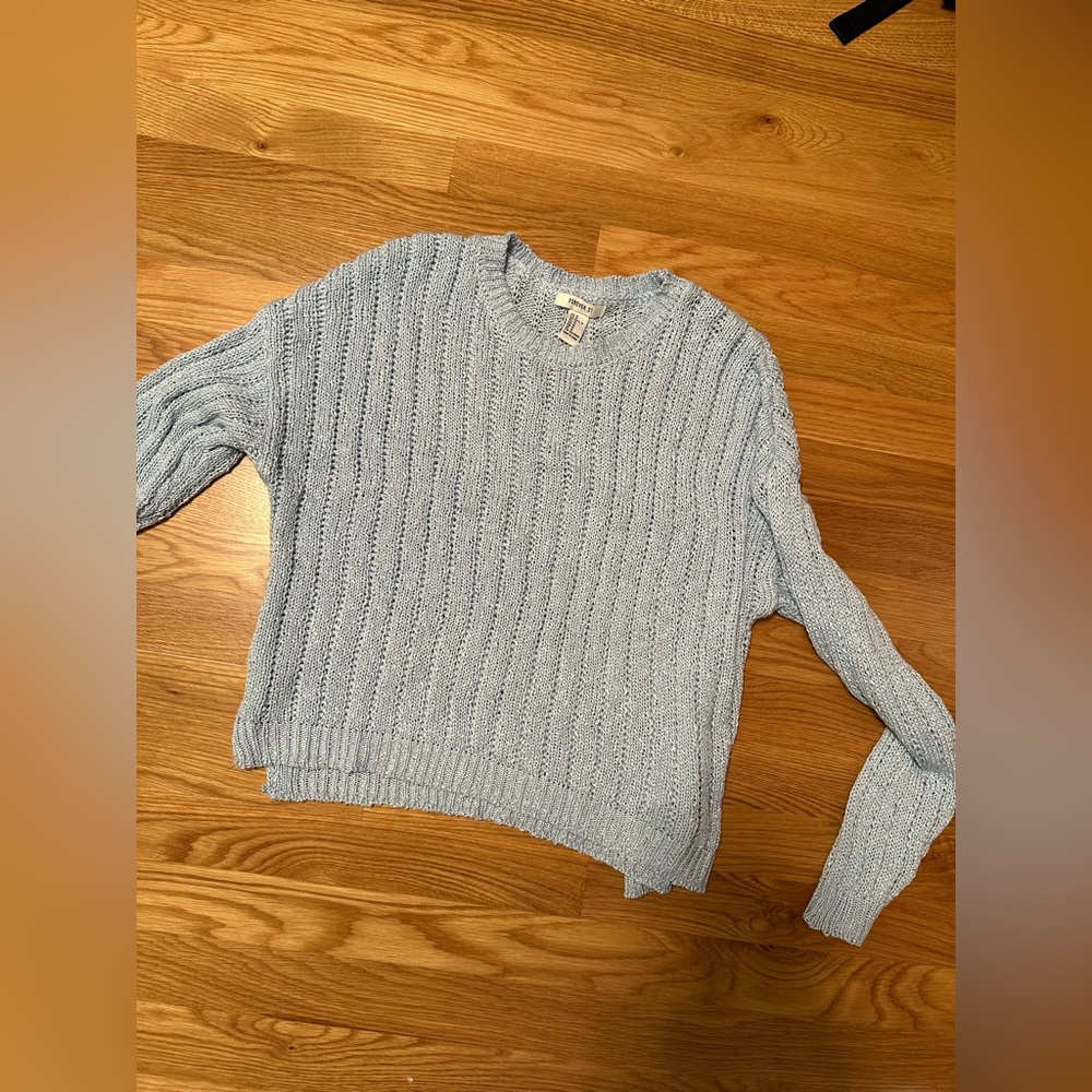 Baby blue sweater